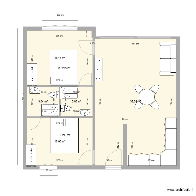 21 Foch mai. Plan de 0 pièce et 0 m2
