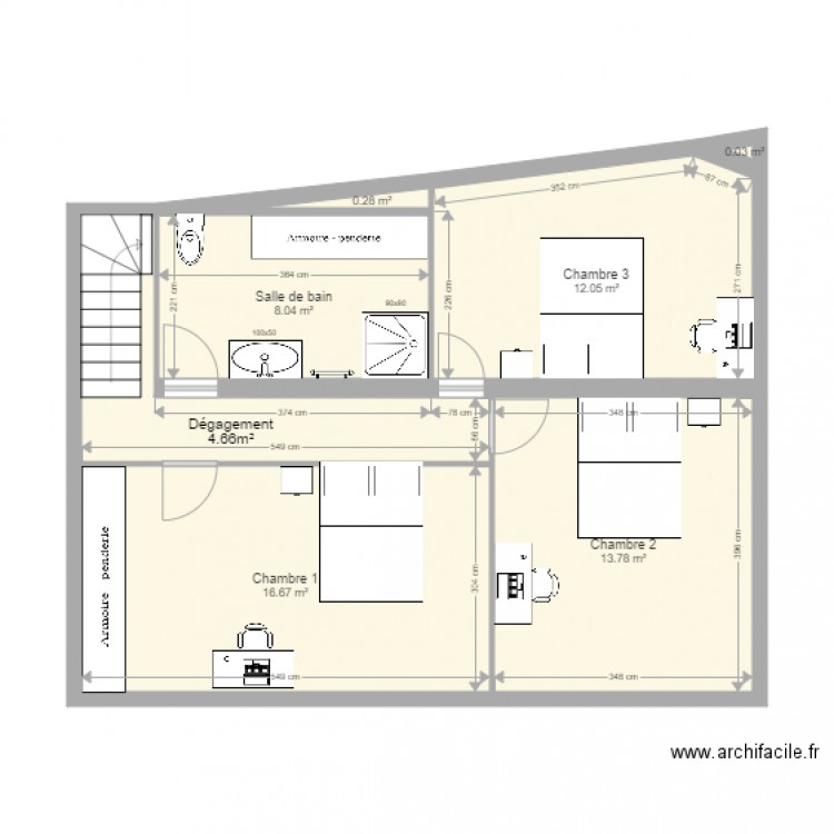 Alexandra. Plan de 0 pièce et 0 m2