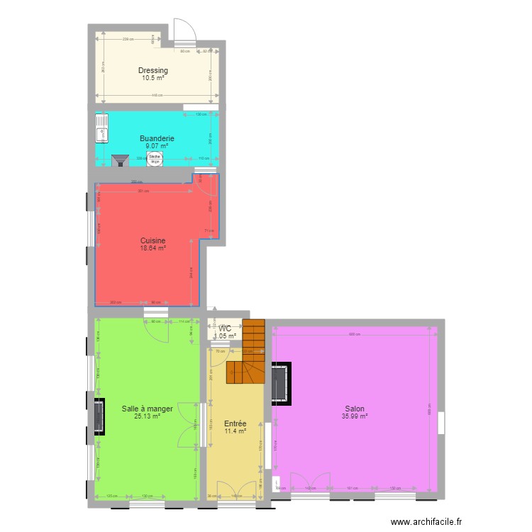 SHSM RDC. Plan de 0 pièce et 0 m2