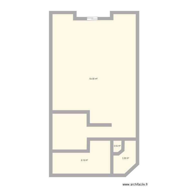 magasin. Plan de 0 pièce et 0 m2