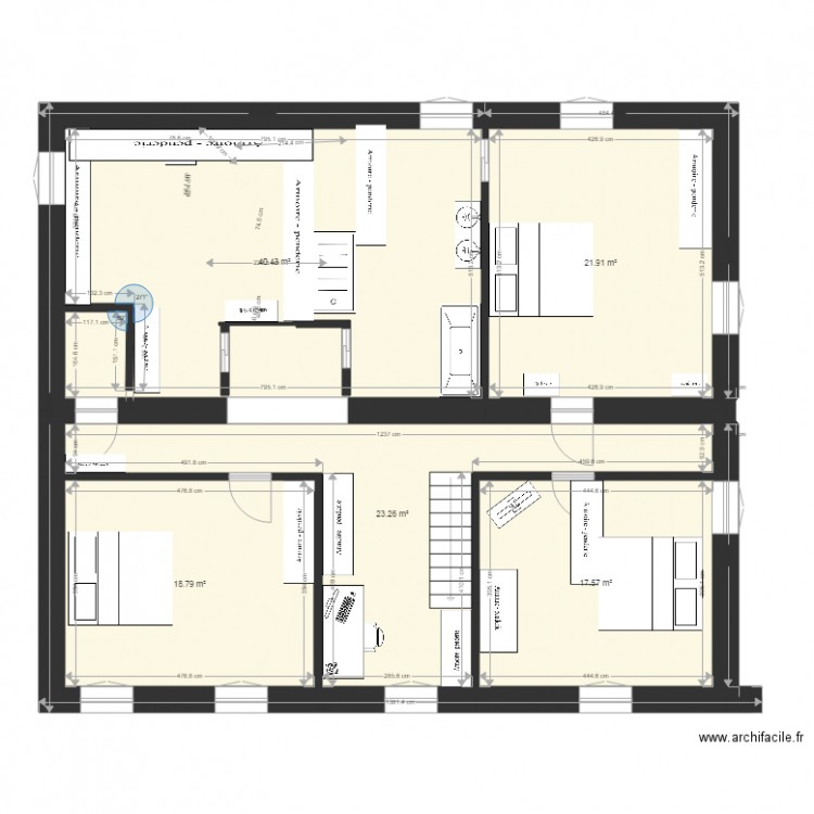 etage 15 mars 2017 bis2. Plan de 0 pièce et 0 m2