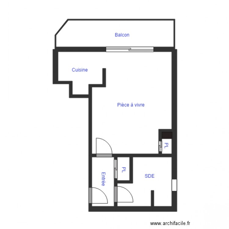 DAUNEAU. Plan de 0 pièce et 0 m2