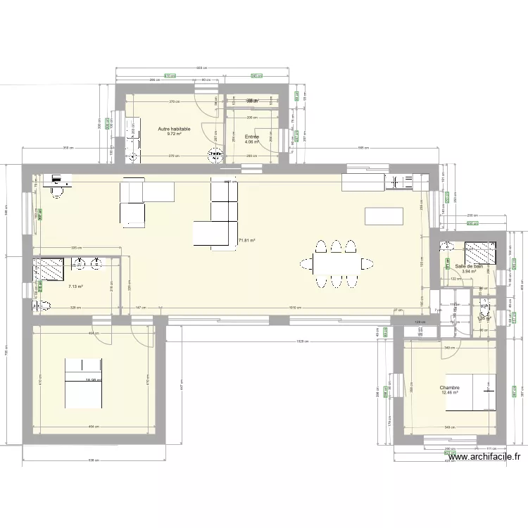 Plan Maison Henri Version 1. Plan de 