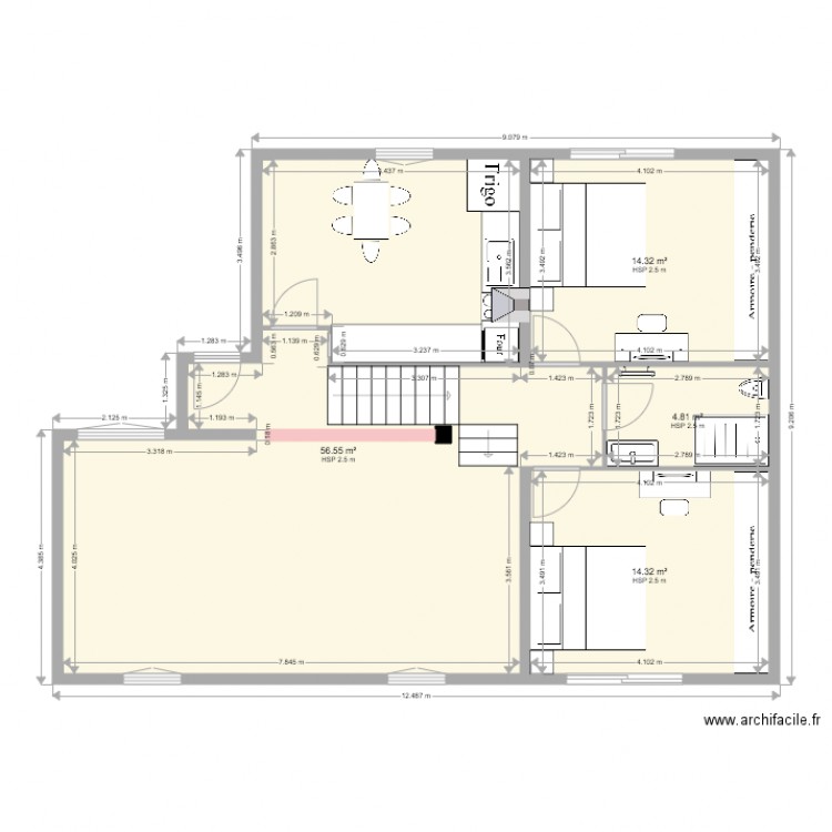 ARTUR PLANS ELECTRIQUE 1ER ETAGE . Plan de 0 pièce et 0 m2