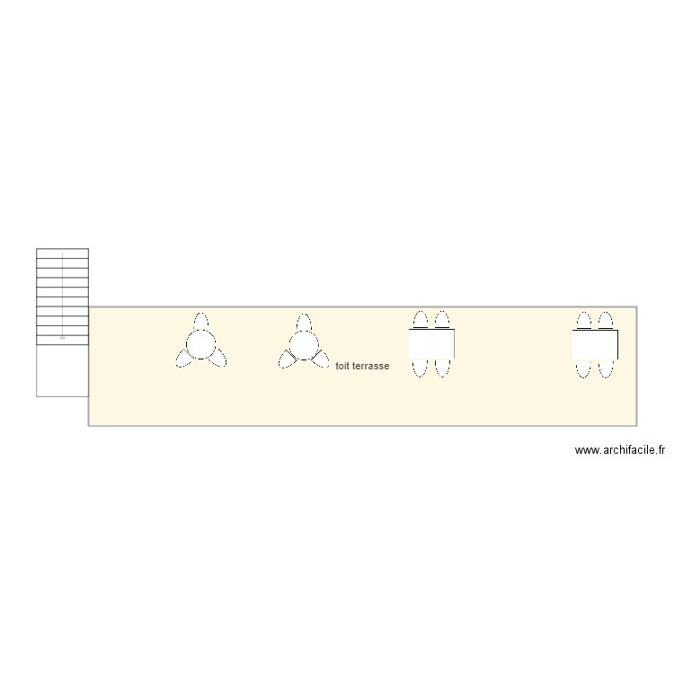 cave toit terrasse. Plan de 0 pièce et 0 m2