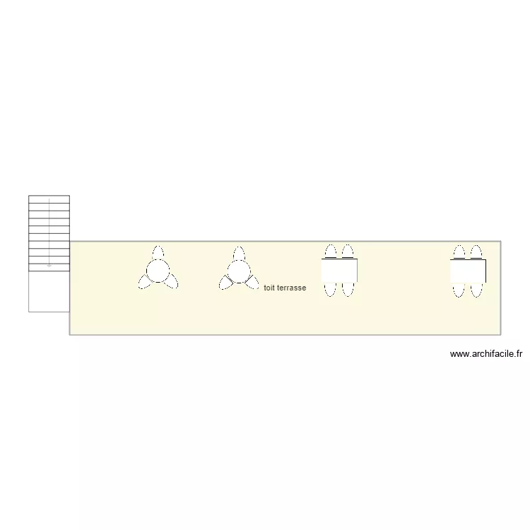 cave toit terrasse. Plan de 0 pièce et 0 m2