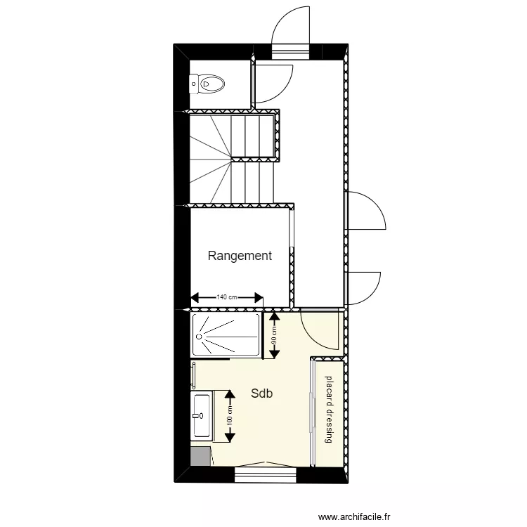 ODELLA ETAGE PROJET. Plan de ODELLA ETAGE PROJET. Plan de
