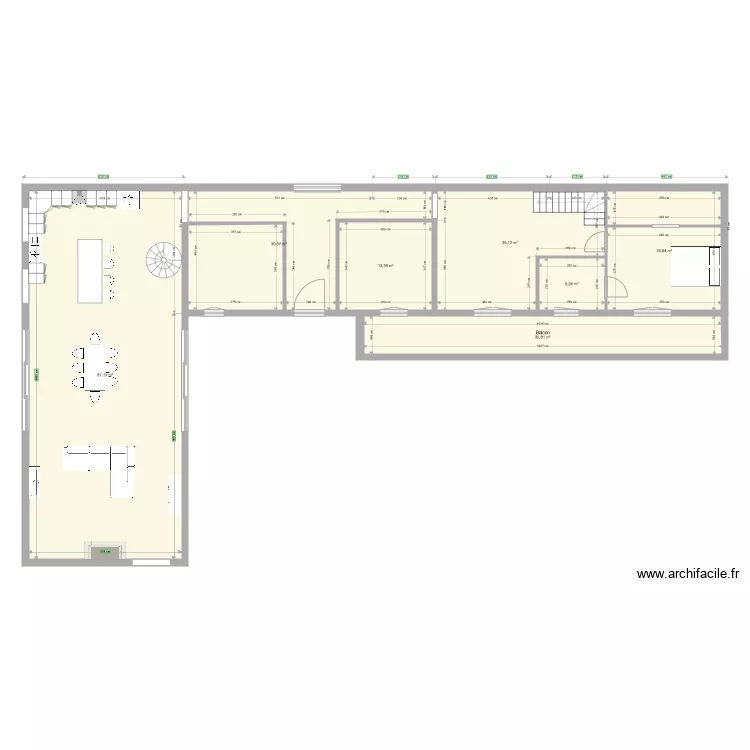 Maison4. Plan de 