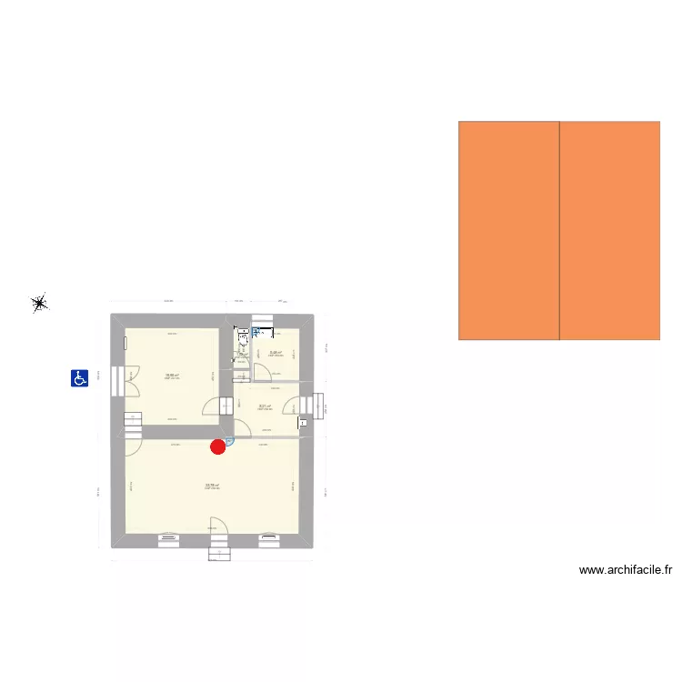 MAIRIE LARIANS PB. Plan de 