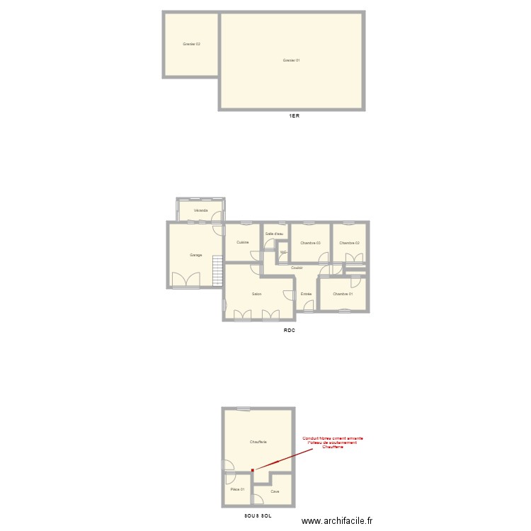 7 Allee de chassagne Chamboeuf. Plan de 0 pièce et 0 m2