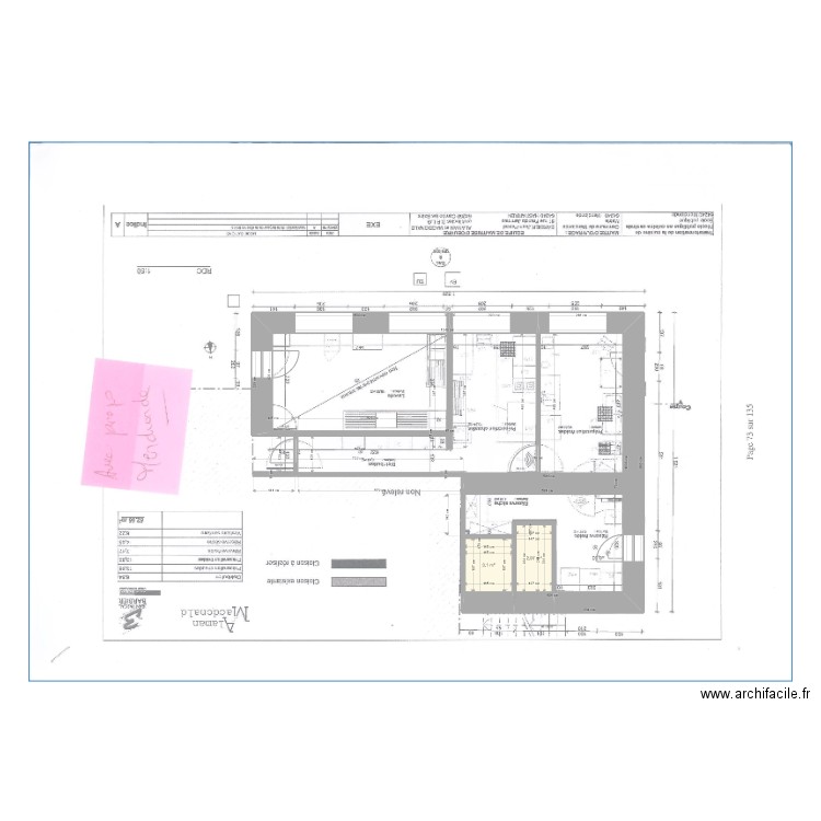 Mendionde 000 Image fond. Plan de 2 pièces et 6 m2