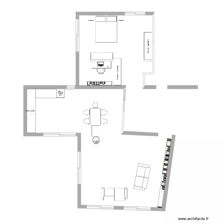 Roof top. Plan de 