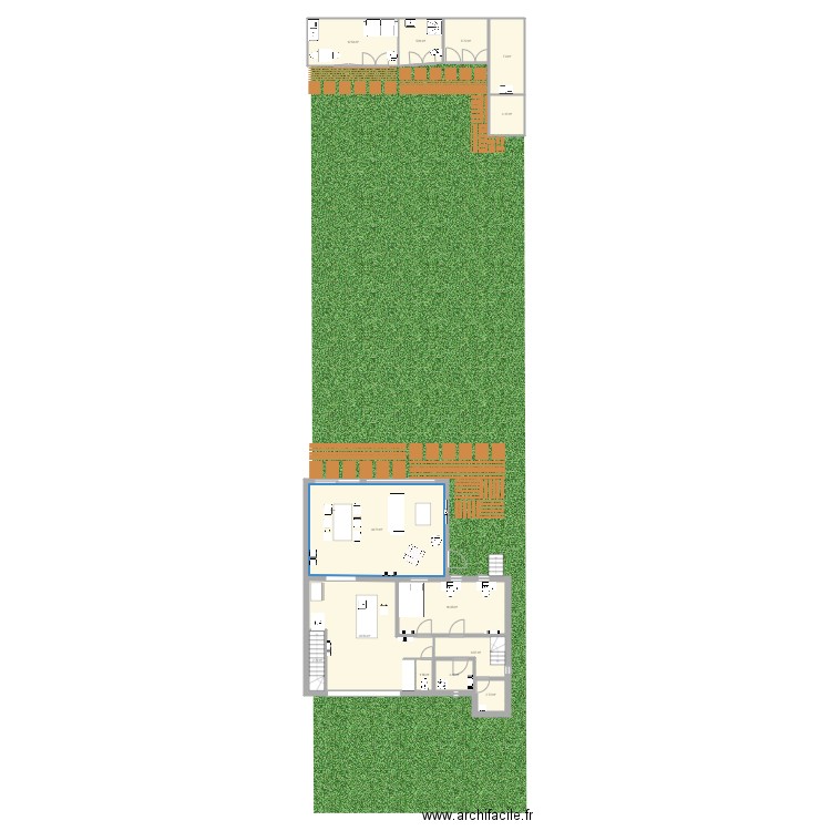 La maison de Fer Projet V2 Plomberie. Plan de 0 pièce et 0 m2