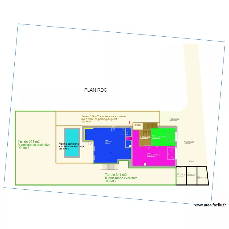 toussieu rdc ok. Plan de 