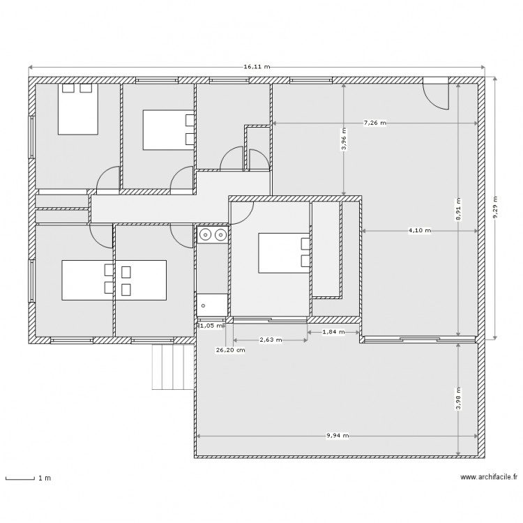 SIMORRE. Plan de 0 pièce et 0 m2