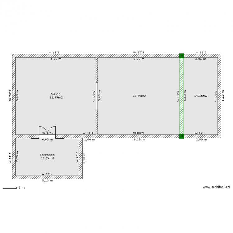 Rez de chaussée. Plan de 0 pièce et 0 m2