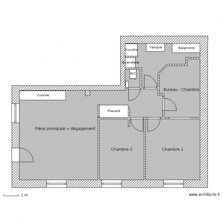 Plan. Plan de 0 pièce et 0 m2