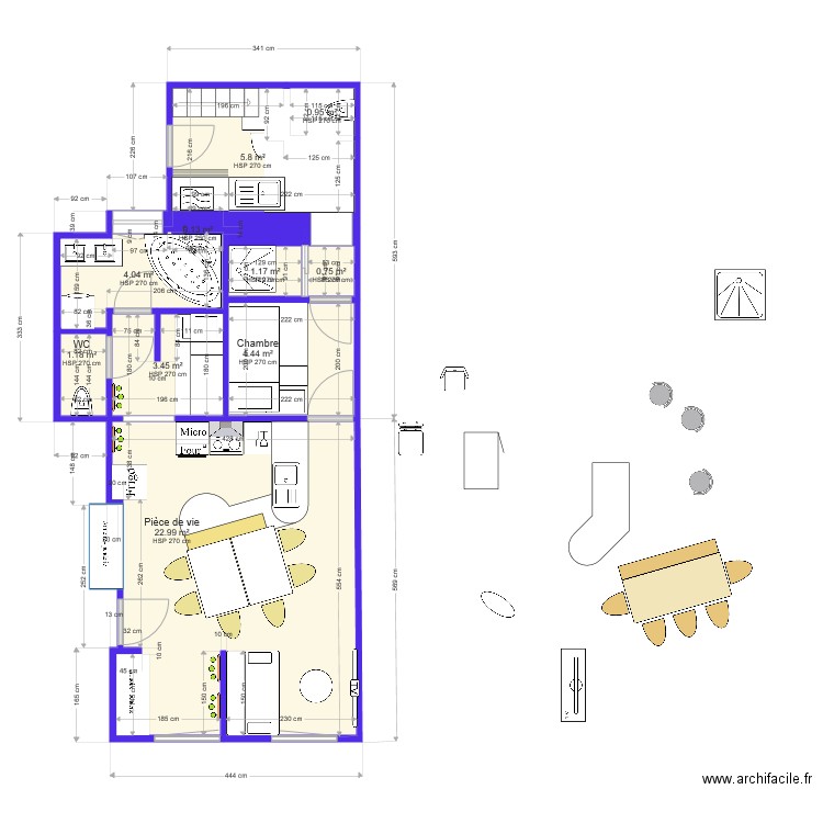 Verdun 10 places V4. Plan de 0 pièce et 0 m2