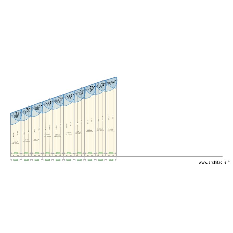 divers bardage 20 x 50. Plan de 0 pièce et 0 m2