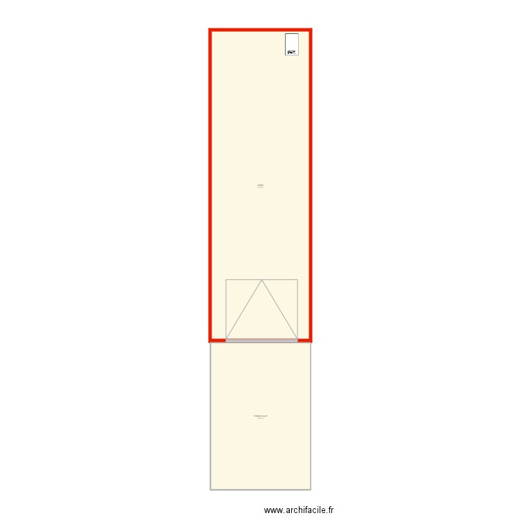 BI 3454 garage non côté. Plan de 0 pièce et 0 m2