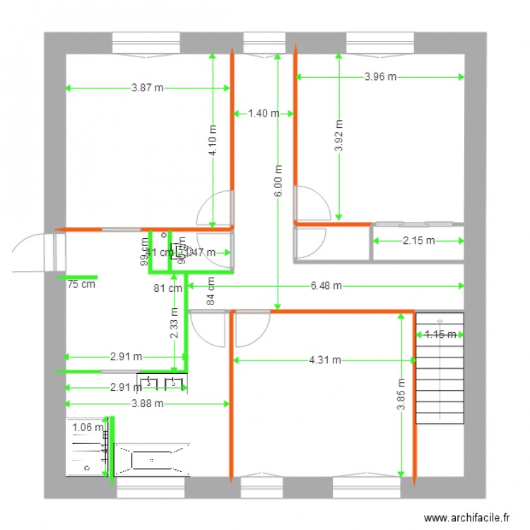 Cambon PRO R1. Plan de 0 pièce et 0 m2