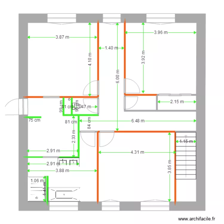 Cambon PRO R1. Plan de 