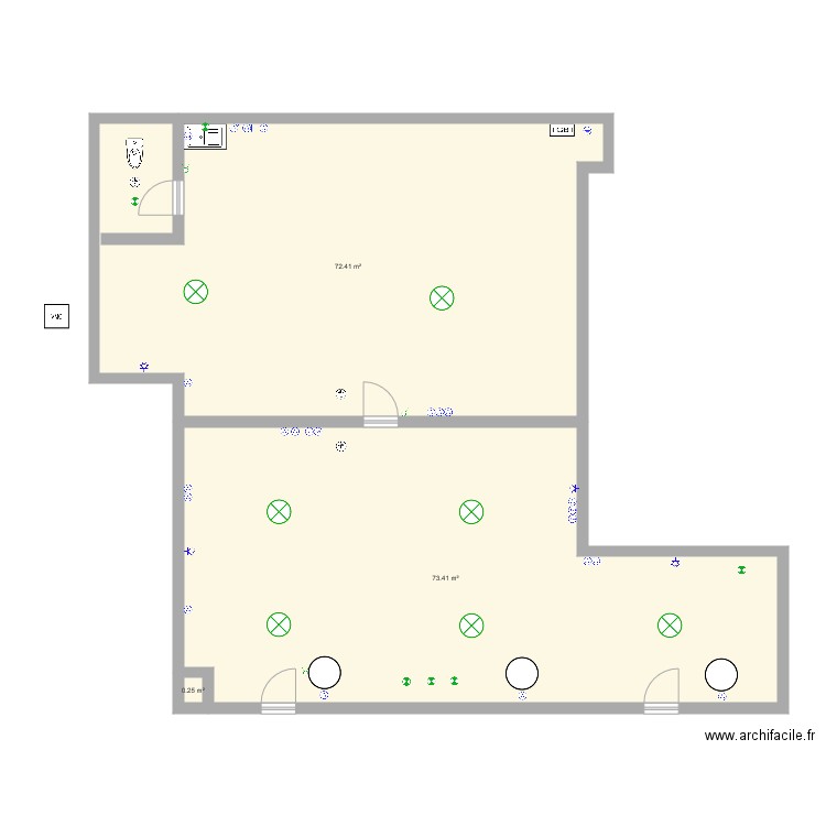 lacote legrand. Plan de 0 pièce et 0 m2