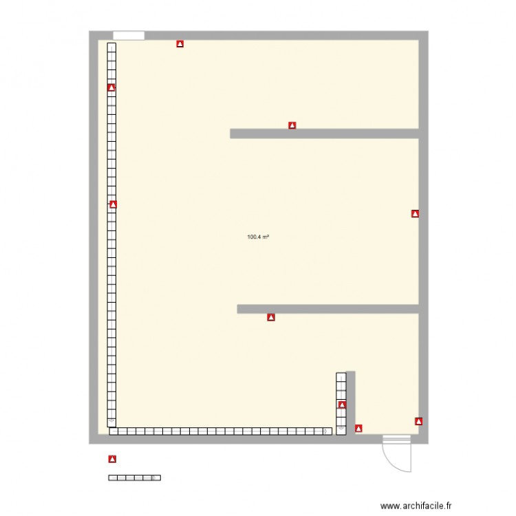 plan local électrique vigier. Plan de 0 pièce et 0 m2