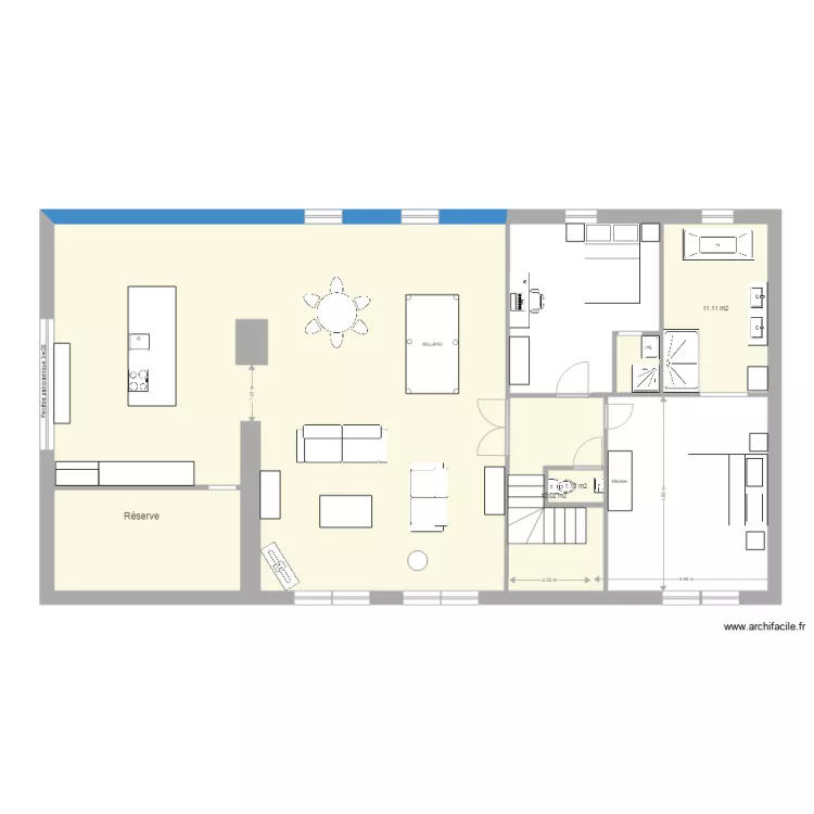 Loft gd spinois. Plan de 