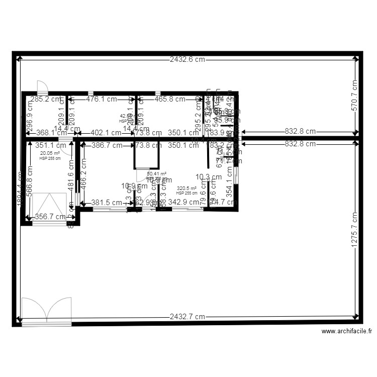 habitat twin. Plan de 0 pièce et 0 m2