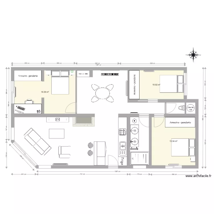 Maison Léognan. Plan de Maison Léognan. Plan de