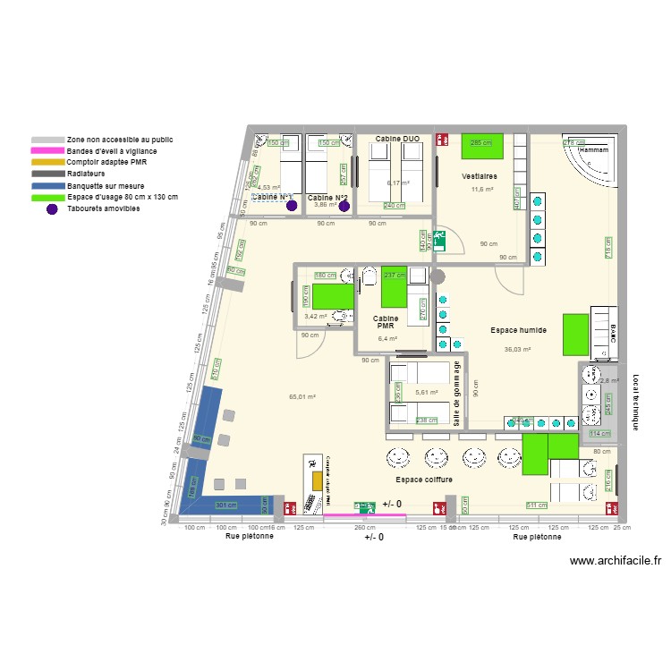 KECHNAYA D'ORIENT apr&egrave;s travaux  3 &egrave;me d&eacute;p&ocirc;t. Plan de 0 pièce et 0 m2