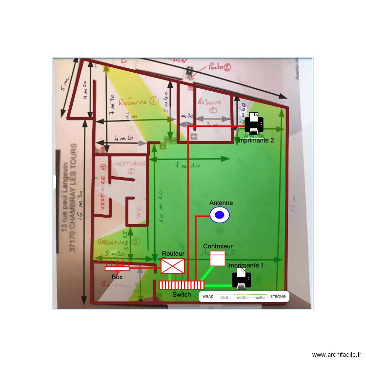 Plan BBM. Plan de 0 pièce et 0 m2