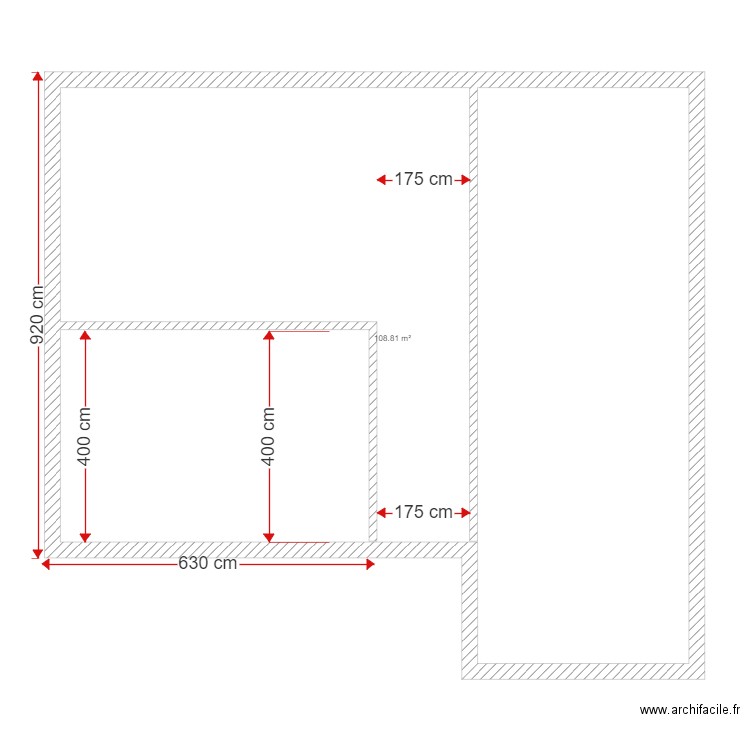 Plan cotes percements JLoth. Plan de 0 pièce et 0 m2