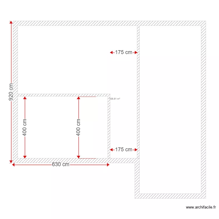 Plan cotes percements JLoth. Plan de Plan cotes percements JLoth. Plan de
