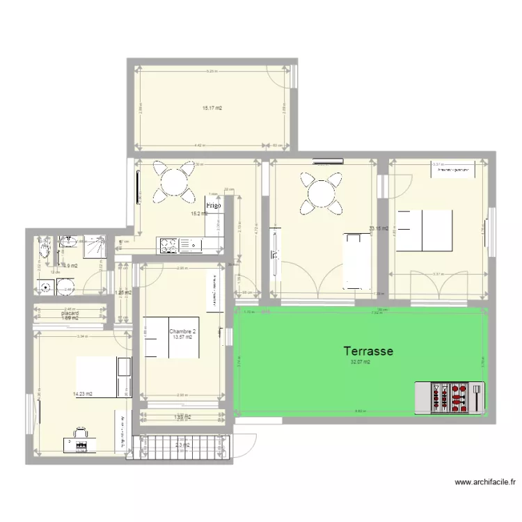 Appartement vert  Modifier 16 05 2016. Plan de 