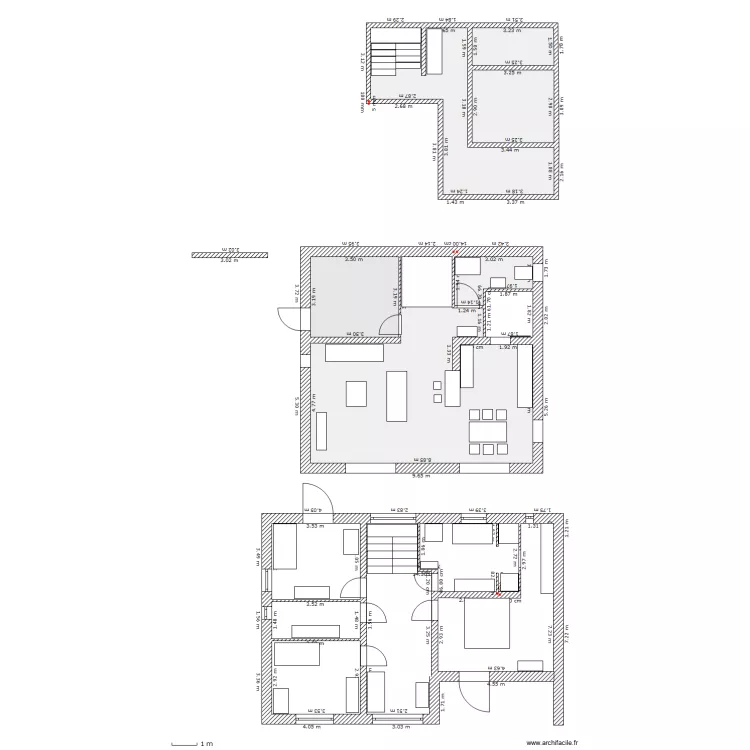 Maison Montellier. Plan de Maison Montellier. Plan de