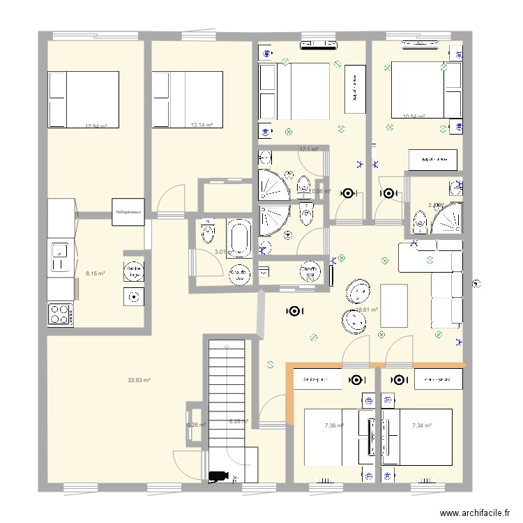 Champlain projet 2. Plan de 0 pièce et 0 m2