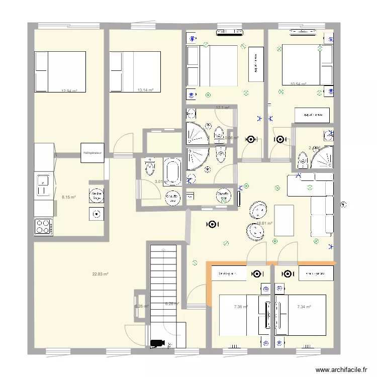 Champlain projet 2. Plan de 