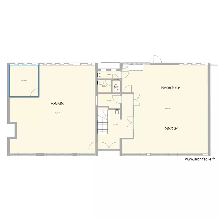 RDC Guillemin emm&eacute;nagement. Plan de 