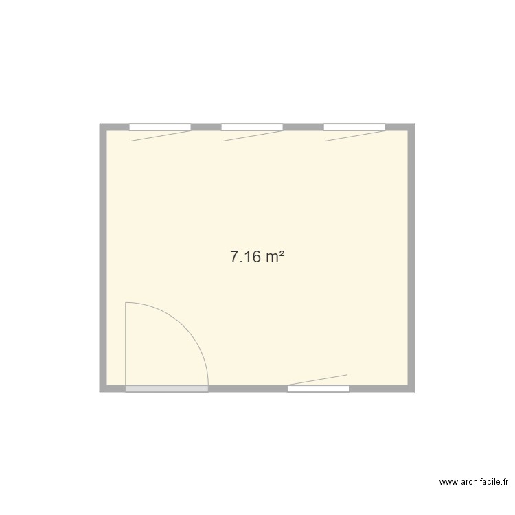 bureau . Plan de 0 pièce et 0 m2