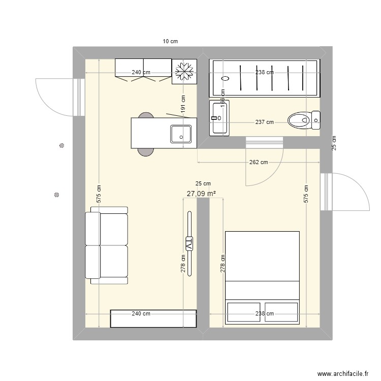 algoma garage Couloir. Plan de 0 pièce et 0 m2