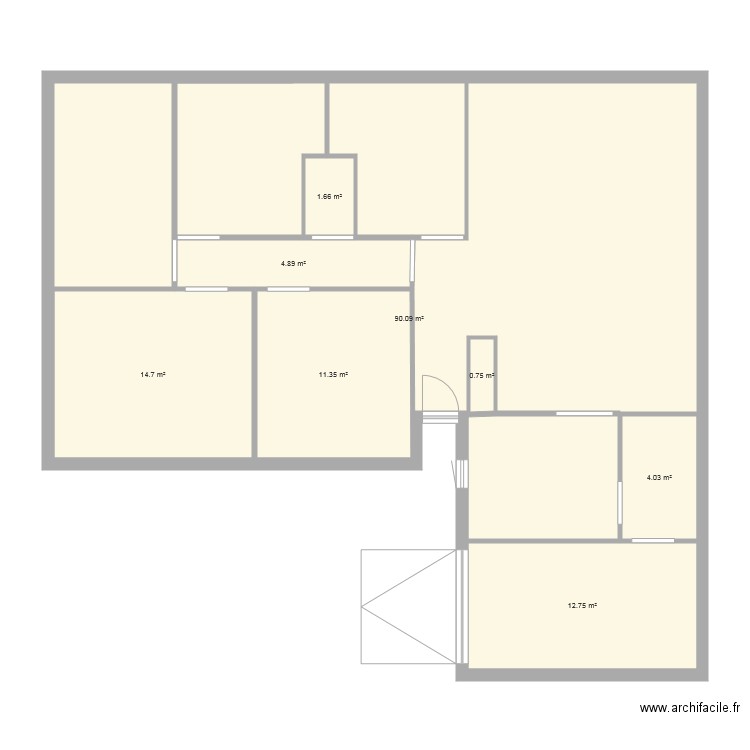 Noisetiers. Plan de 0 pièce et 0 m2