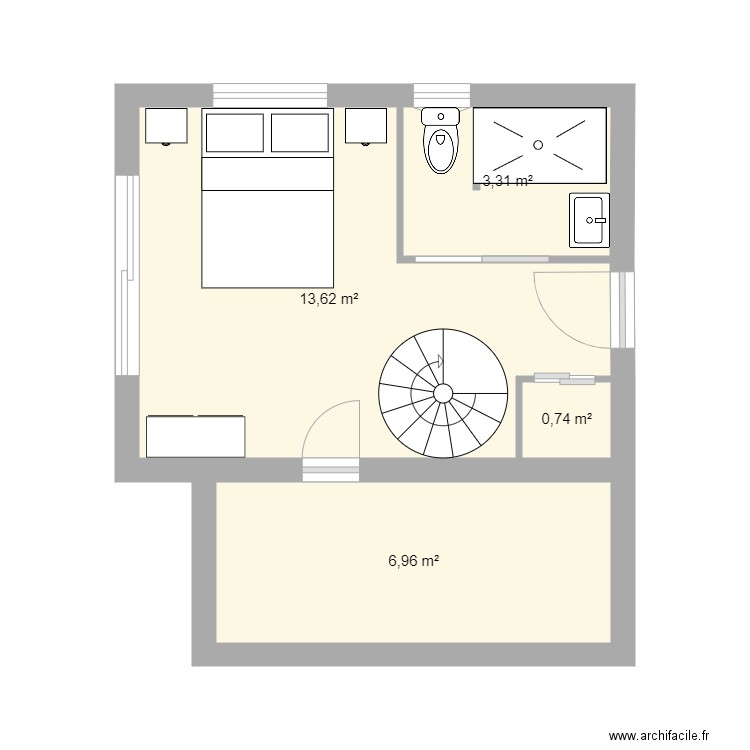 plan porte. Plan de 0 pièce et 0 m2