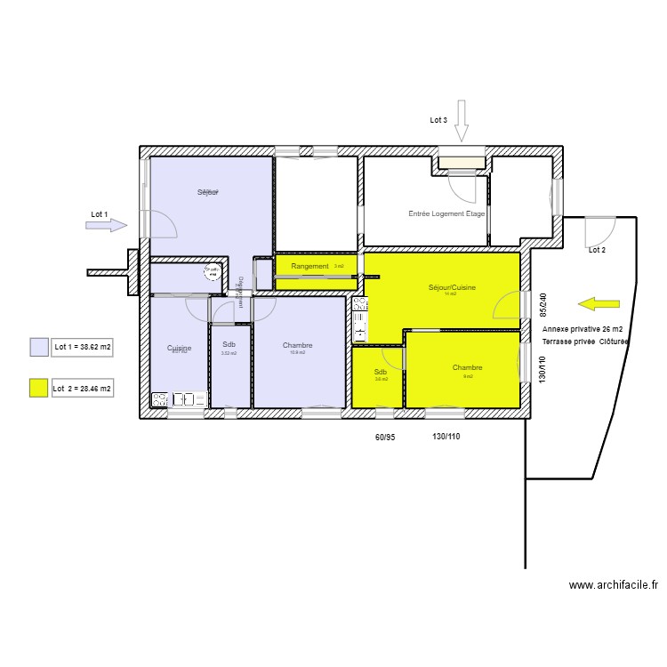 POLI 24 ter projet 1/2022. Plan de 0 pièce et 0 m2
