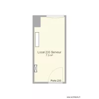 Local 233 2e &eacute;tage pdc