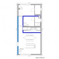 forcal salon apres travaux rdc plan de masse 2
