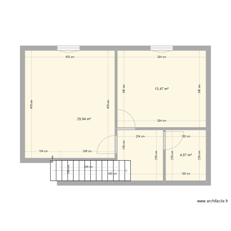 T4 étage. Plan de 0 pièce et 0 m2
