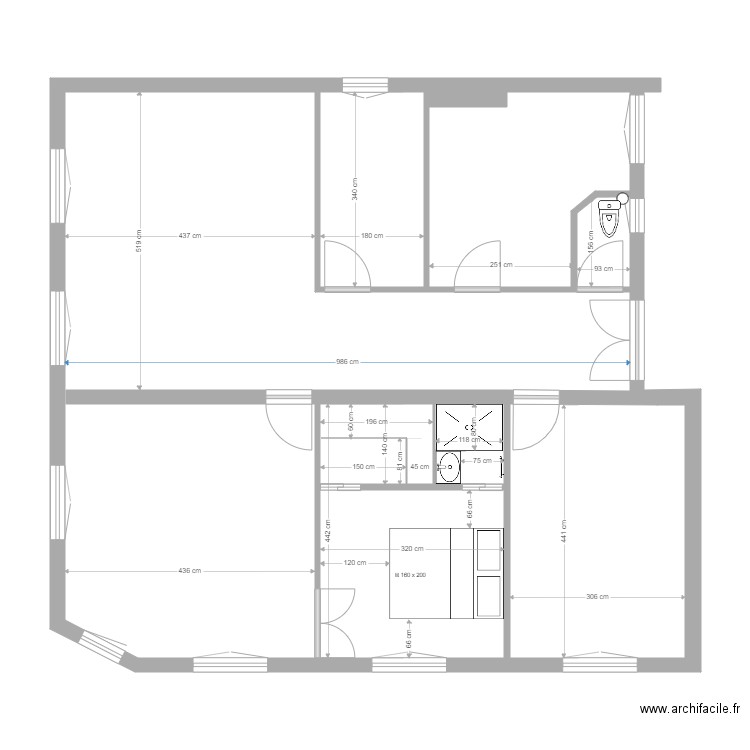 fabre projet 5. Plan de 0 pièce et 0 m2