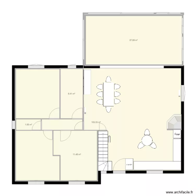 maison pieces def2. Plan de 